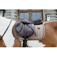 Sela de salto Velvet Pearls Kentucky Bege Sela de salto Velvet Pearls Kentucky Bege