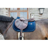 Sela de salto Velvet Pearls Kentucky Azul-marinho