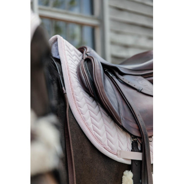 Sela de salto Velvet Pearls Kentucky Rosa claro Sela de salto Velvet Pearls Kentucky Rosa claro