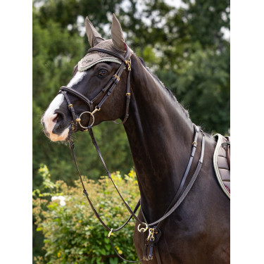 Touca anti-moscas LeMieux Loire Noz Castanho