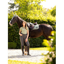 Tapete LeMieux Loire Classic Close Contact Square Feto Verde