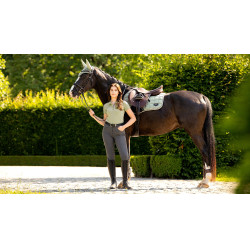 Tapete LeMieux Loire Classic Close Contact Square Feto Verde