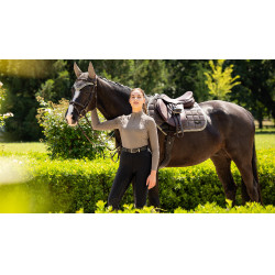 Tapete LeMieux Loire Classic Close Contact Square Noz Castanho