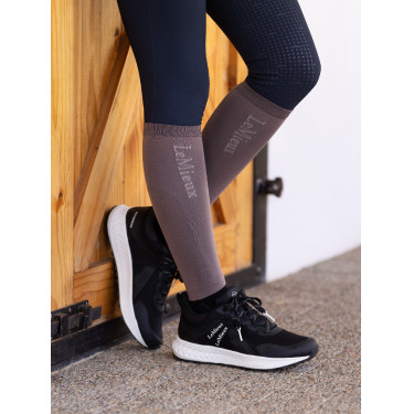 Meias de concurso LeMieux 2 pares Noz Meias de concurso LeMieux 2 pares Noz