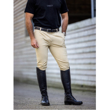 Calça de equitação LeMieux Elite Classic masculina Bege