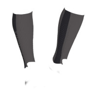 Meias de silicone LeMieux Performance Grafite Cinzento