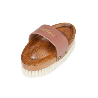 Escova macia Artisan LeMieux com cerdas de cabra Escova macia Artisan LeMieux com cerdas de cabra