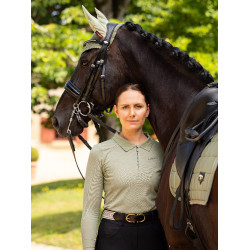 Polo de manga comprida Sport LeMieux Feto Verde