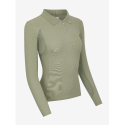 Polo de manga comprida Sport LeMieux Feto Verde