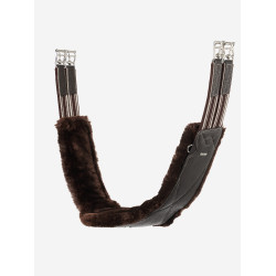 Cilindro longo perfilado LeMieux Arika Simuwool Castanho