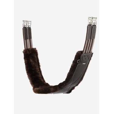 Cilindro longo perfilado LeMieux Arika Simuwool Castanho