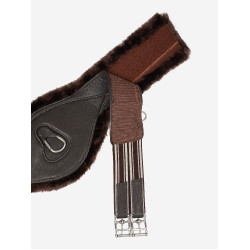 Cilindro longo perfilado LeMieux Arika Simuwool Castanho