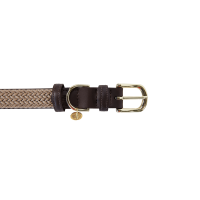 Coleira para cão Plaited Nylon Kentucky Azul-marinho