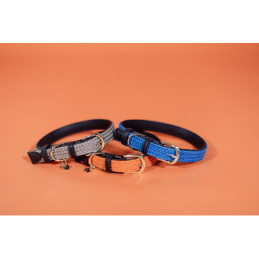 Coleira para cão Plaited Nylon Kentucky Bege