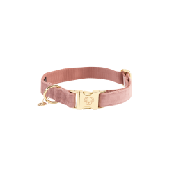 Hondenhalsband Velvet Kentucky Rosa velho