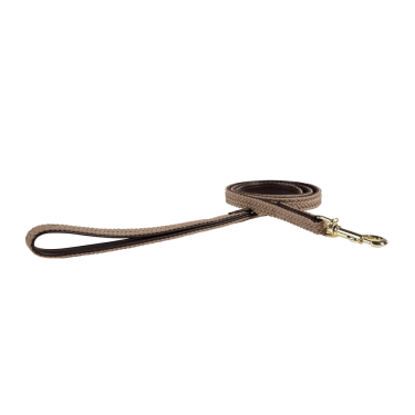 Trela para cão de nylon entrançado 120 cm Kentucky Bege Trela para cão de nylon entrançado 120 cm Kentucky Bege