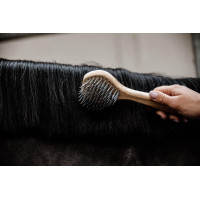 Escova de crina Kentucky Castanho