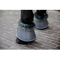 Sinos de couro para cavalo Kentucky Cinzento