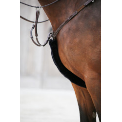 Capa de peitoral de carneiro Kentucky Preto