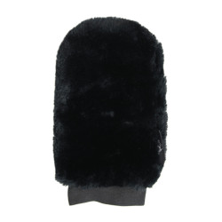 Luva de escovagem de carneiro Kentucky Preto