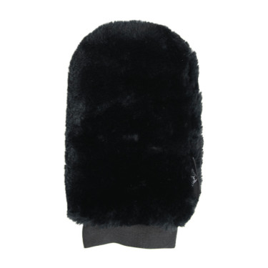 Luva de escovagem de carneiro Kentucky Preto