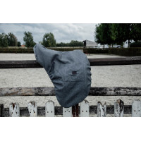 Capa de selim de dressage Kentucky Cinzento Capa de selim de dressage Kentucky Cinzento