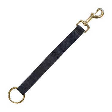 Fita de Fixação em Nylon com Mosquetão e Anel Kentucky Azul-marinho Fita de Fixação em Nylon com Mosquetão e Anel Kentucky Azul-marinho
