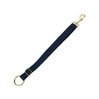 Fita de Fixação em Nylon com Mosquetão e Anel Longo Kentucky Azul-marinho