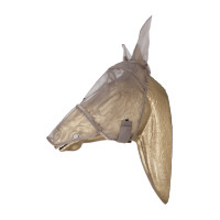 Máscara anti-moscas Classic com orelhas e cobre-nariz Kentucky Bege