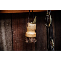 Pequena limpadora de casco Kentucky Castanho