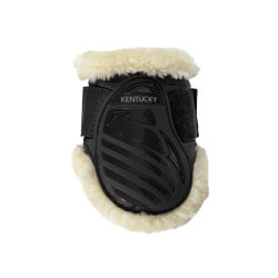 Protetor de boleto para cavalos jovens em lã vegana Kentucky Preto