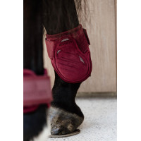Protetor de boleto para cavalos jovens Velvet Kentucky Bordéus Bordô Protetor de boleto para cavalos jovens Velvet Kentucky Bordéus Bordô
