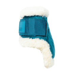 Protetor de boleto para cavalos jovens Velvet lã vegana Kentucky Esmeralda Verde