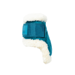 Protetor de boleto para cavalos jovens Velvet lã vegana Kentucky Esmeralda Verde Protetor de boleto para cavalos jovens Velvet lã vegana Kentucky Esmeralda Verde