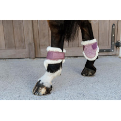 Protetor de boleto para cavalos jovens Velvet lã vegana Kentucky Protetor de boleto para cavalos jovens Velvet lã vegana Kentucky