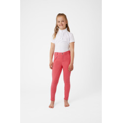 Calça Horze Active com grip de silicone infantil Rosa