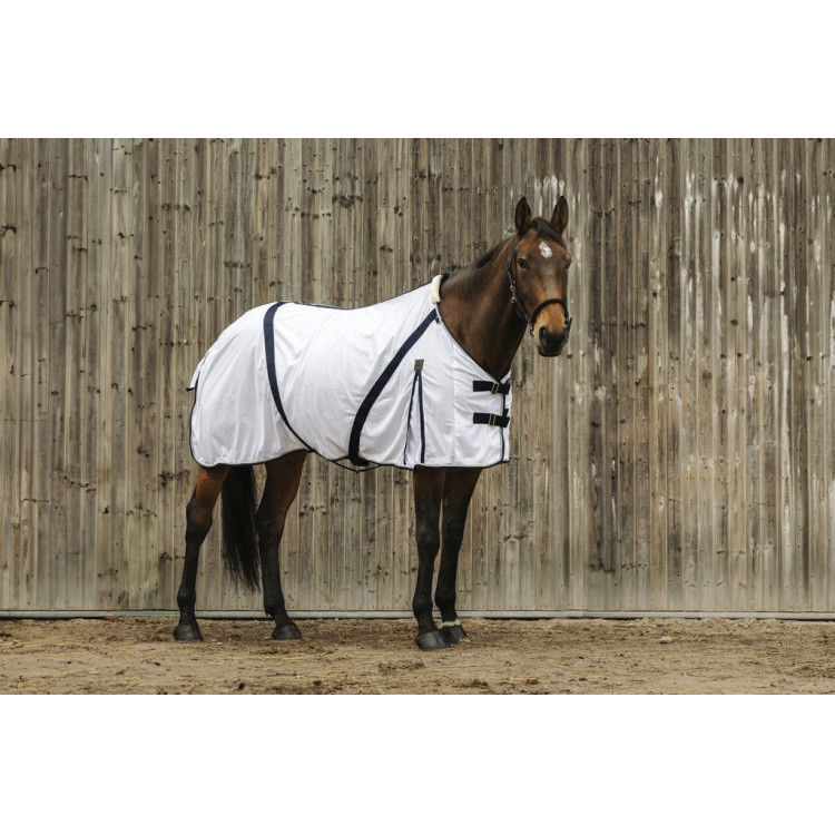 Camisa Equithème Mesh branca Camisa Equithème Mesh branca