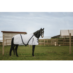 Camisa Equithème Mesh branca Camisa Equithème Mesh branca