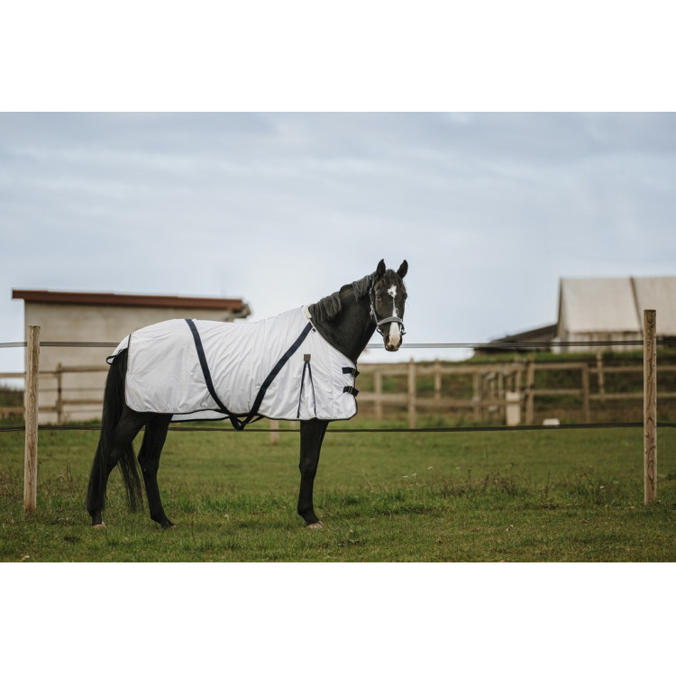 Camisa Equithème Mesh branca Camisa Equithème Mesh branca