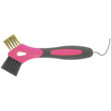 Cureta com escova de metal Hippotonic 3 em 1