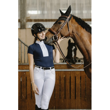 Polo Equithème Doha de mangas curtas Polo Equithème Doha de mangas curtas