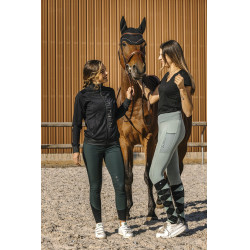 Camiseta Equithème Réhane Preto