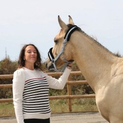 Camisola Pénélope x Saint James Maelle Cru / marinho / vermelho Motivos