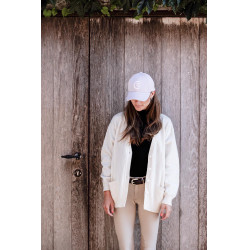 Boné de Beisebol com Glitter Kentucky Rosa claro