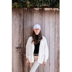 Boné de Beisebol com Glitter Kentucky Rosa claro