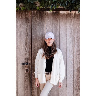 Boné de Beisebol com Glitter Kentucky Rosa claro