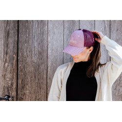 Boné Trucker Baseball Kentucky Rosa claro