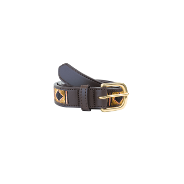 Cinto de Pérolas feito à mão Kentucky Ouro Cinto de Pérolas feito à mão Kentucky Ouro