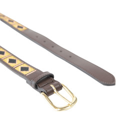 Cinto de Pérolas feito à mão Kentucky Ouro