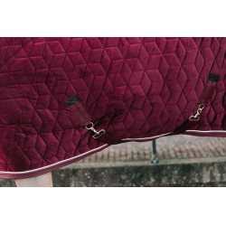 Capa de apresentação Velvet Kentucky Bordéus Bordô Capa de apresentação Velvet Kentucky Bordéus Bordô